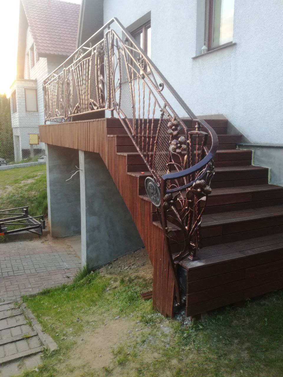 Kowalstwo artystyczne - realizacja naszych wyrobów bramy, balustrady i inne 