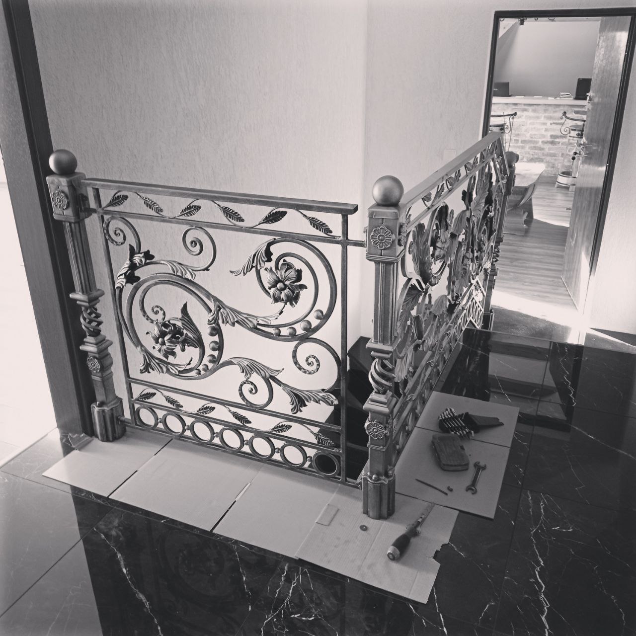 Kowalstwo artystyczne - realizacja naszych wyrobów bramy, balustrady i inne 
